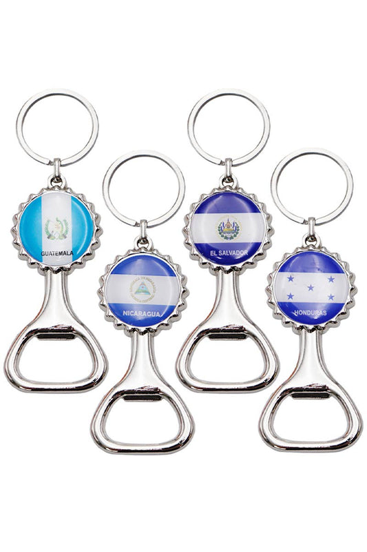 Central America Country Crown Bottle Opener