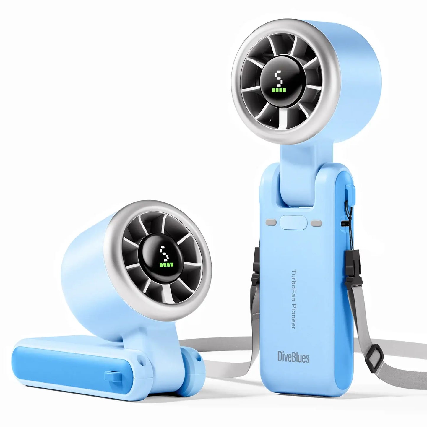 Turbo Fan Personal Portable - DiveBlues JetForce Turbo Fan : Blue