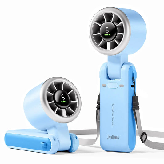 Turbo Fan Personal Portable - DiveBlues JetForce Turbo Fan : Blue