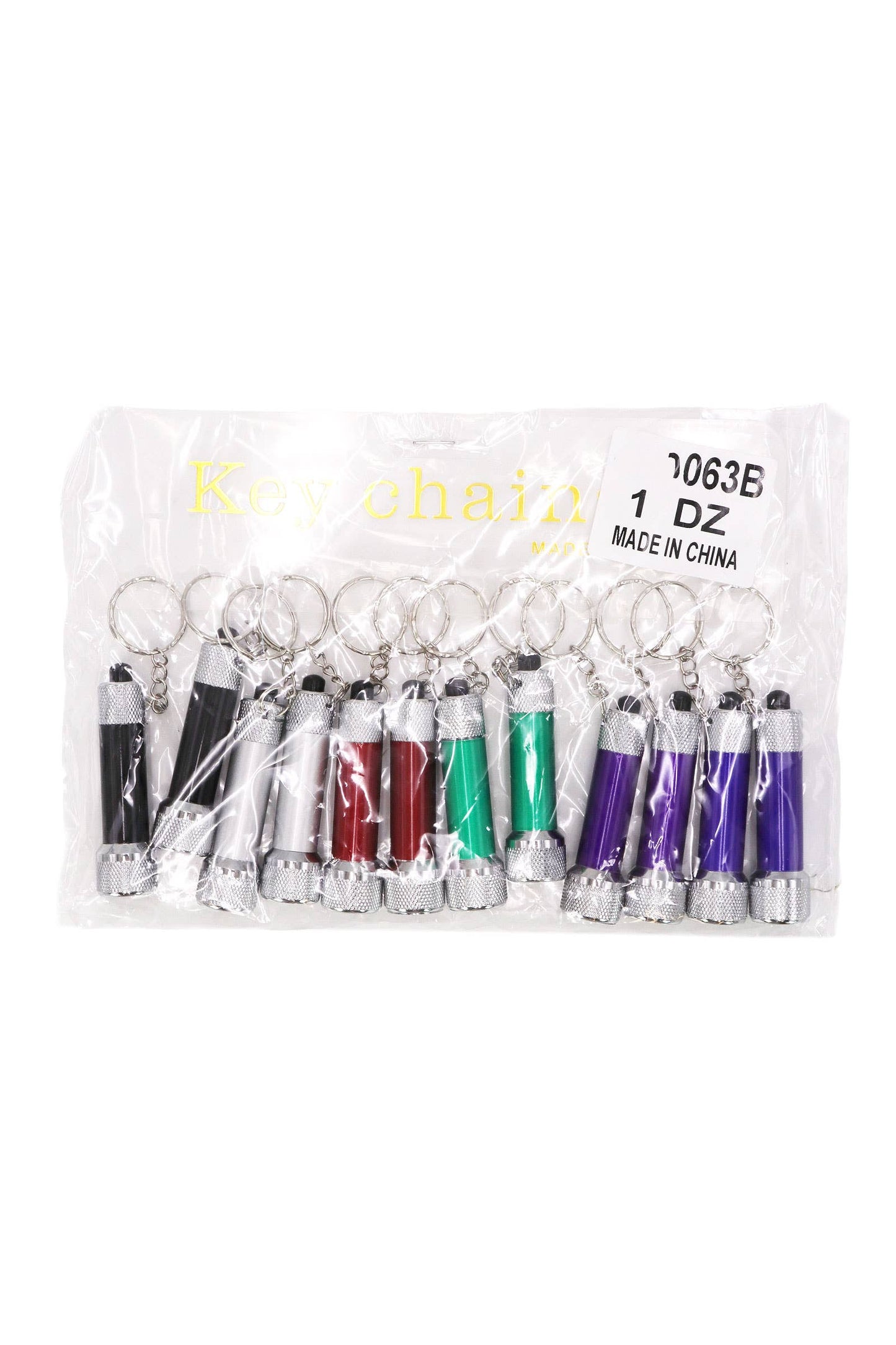 5-bulb High-luminous Led Flashlight - 12 Pcs: ASSORTED / ONE SIZE