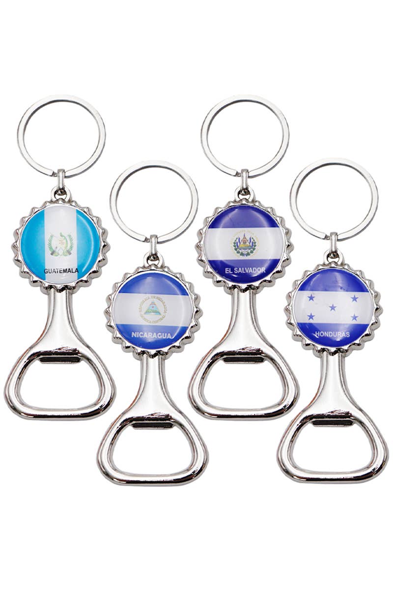 Central America Country Crown Bottle Opener